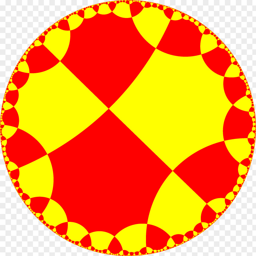 Circle Point Tessellation Symmetry Hyperbolic Geometry PNG