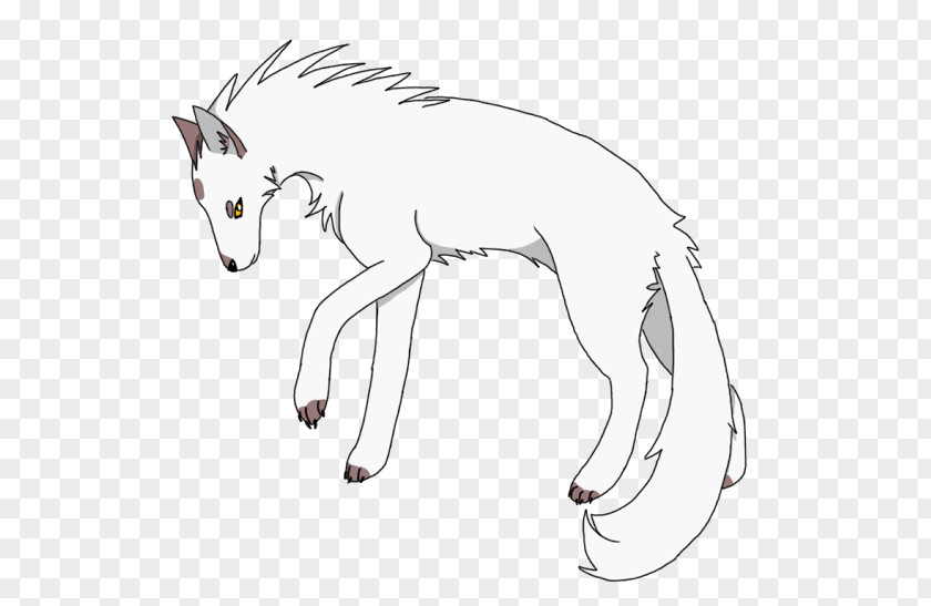 Dog Canidae Line Art Drawing White PNG