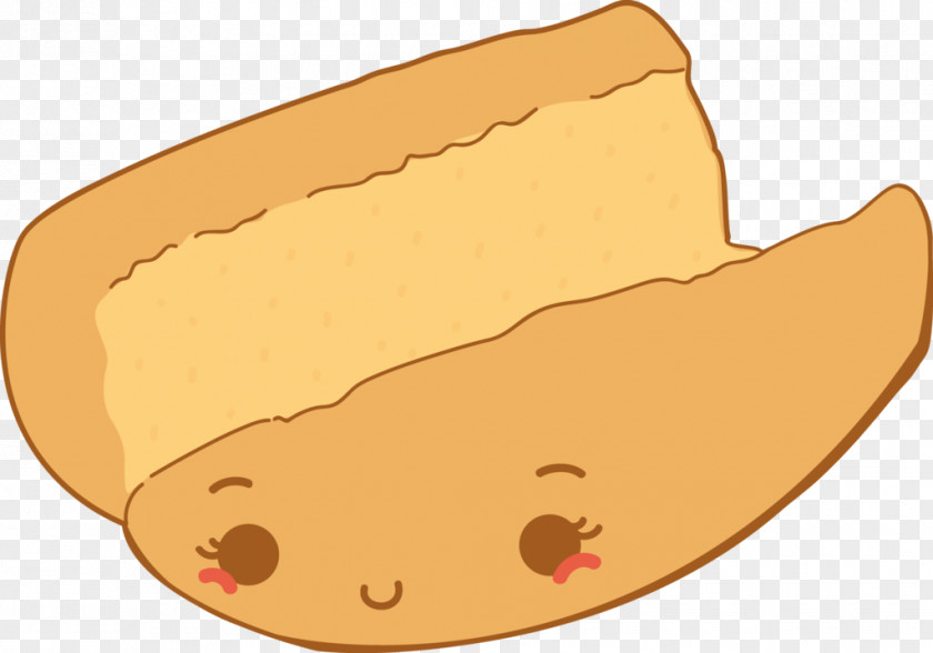 Hot Dog Kavaii Toast Bread PNG