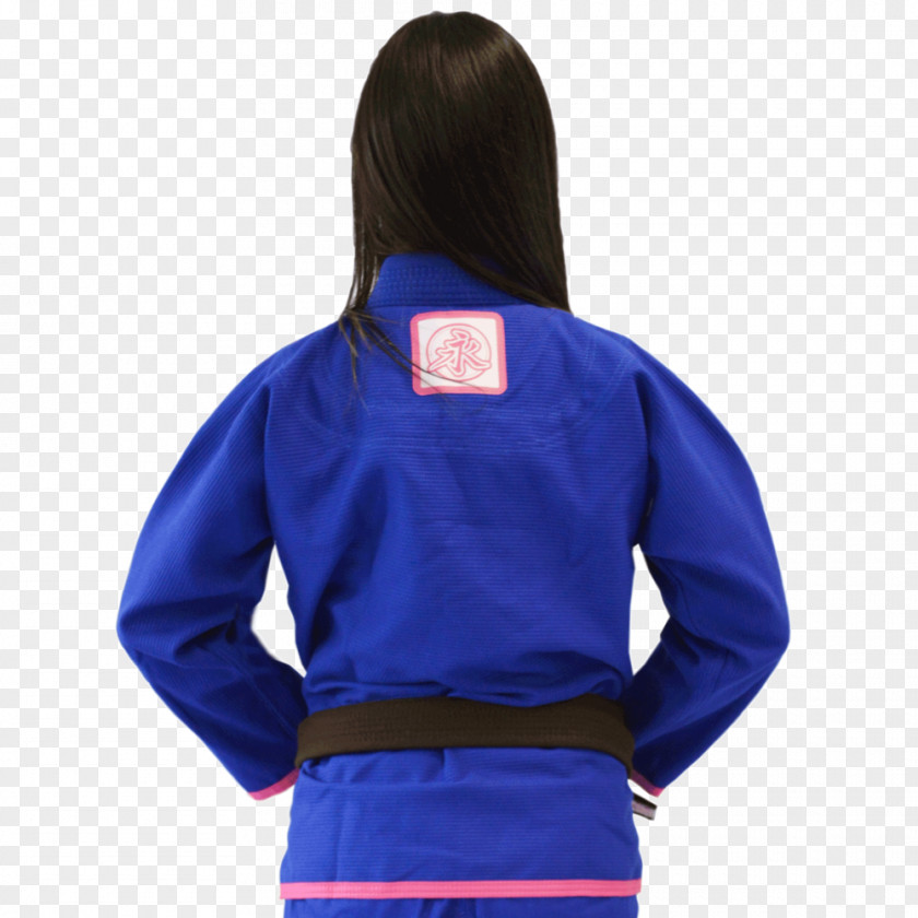 Jacket Hoodie Polar Fleece Cobalt Blue Bluza PNG