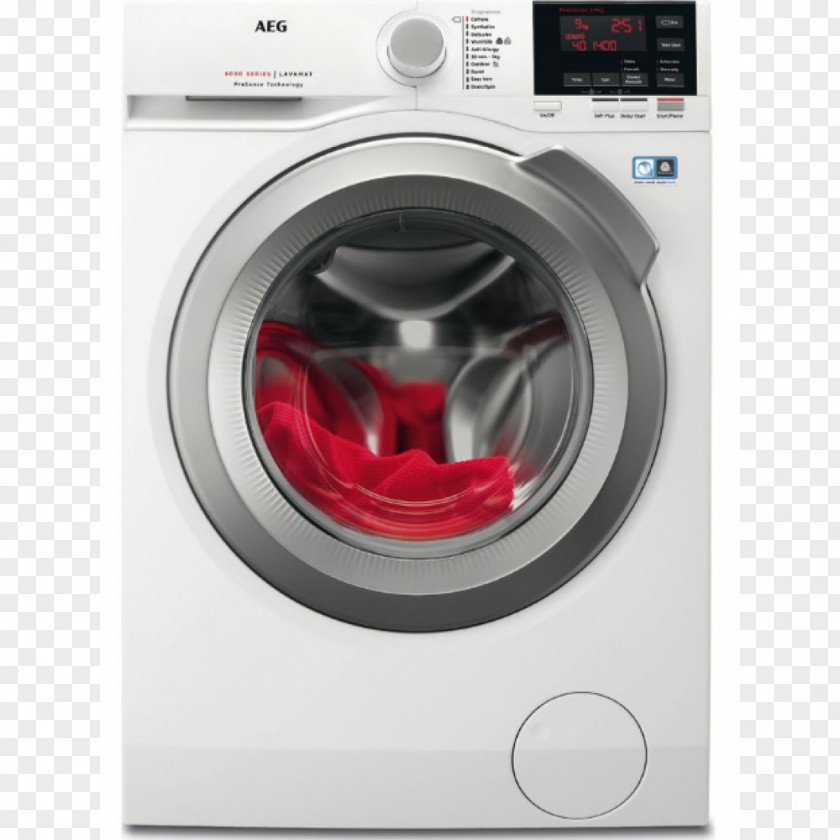 Washing Machine Machines Home Appliance Cleaning Laundry AEG PNG