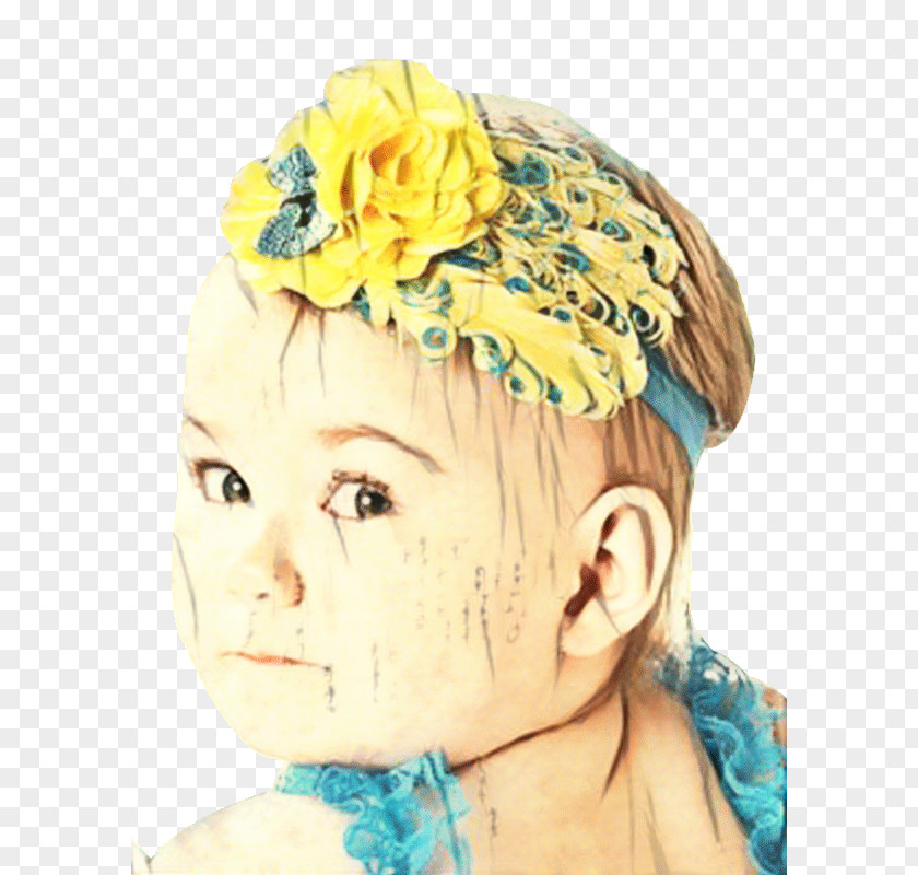 Baby Flower Headband Infant Clothing Accessories PNG