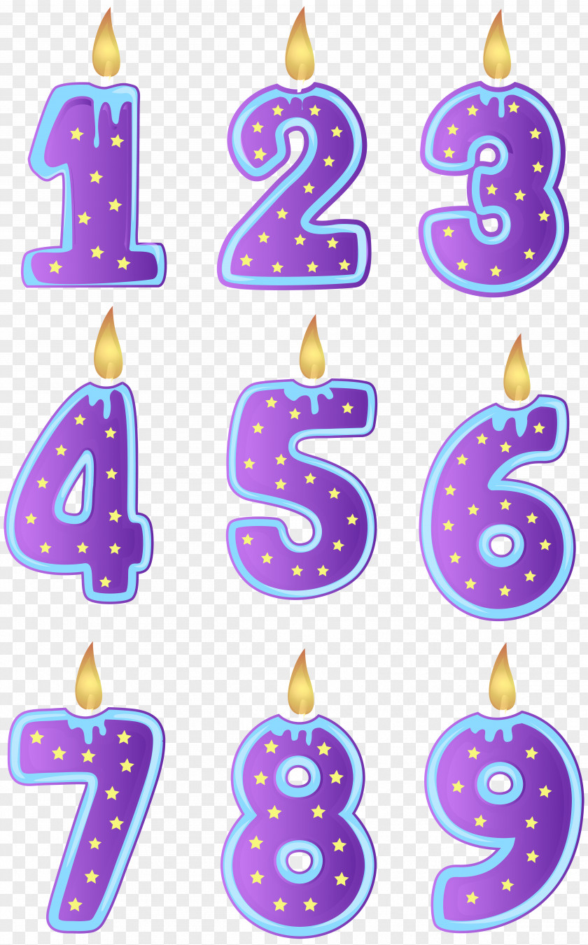 Birthday Candles Transparent Clip Art Image Candle PNG