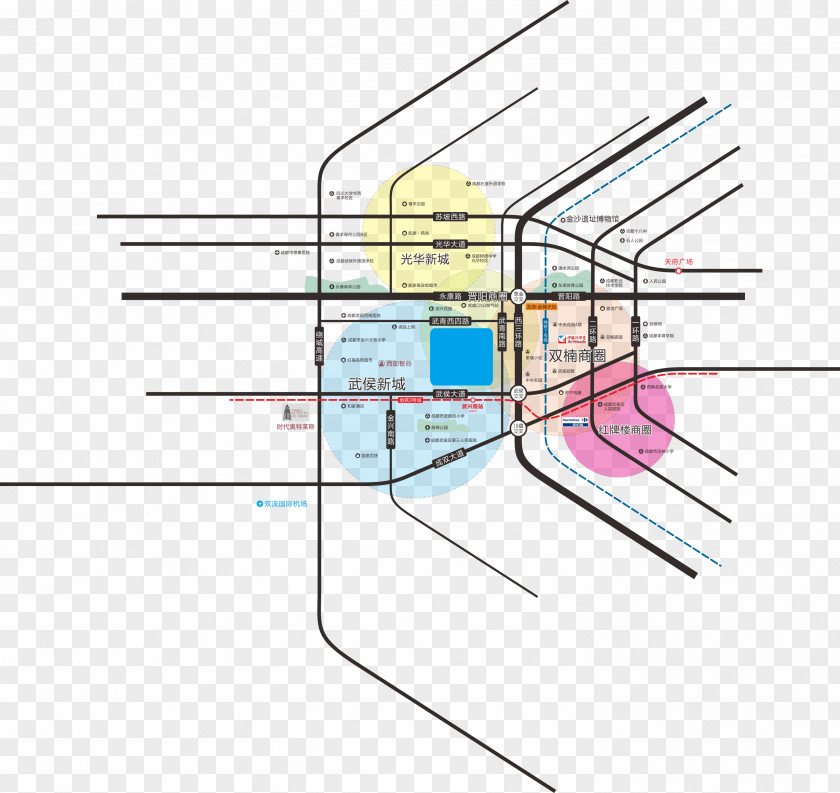 Business Center Location Map Download PNG