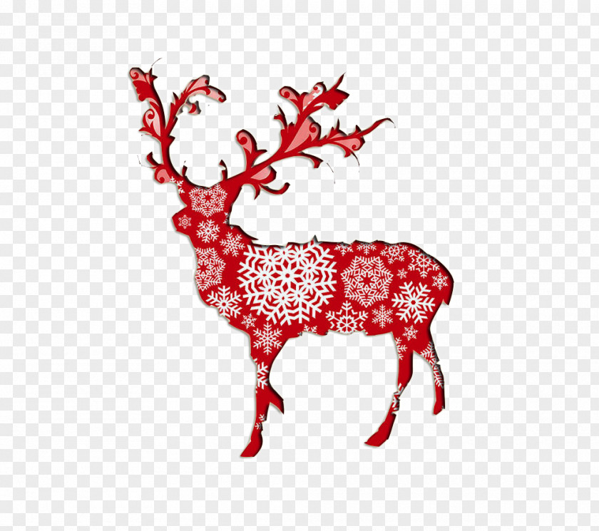 Christmas Reindeer Rudolph PNG