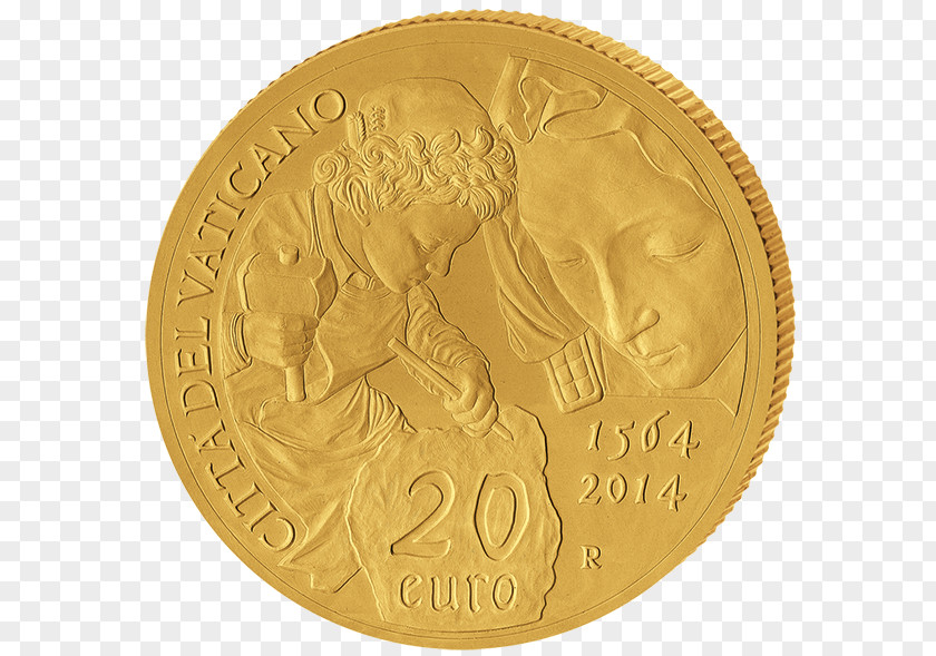 Coin 20 Cent Euro Gold Coins PNG