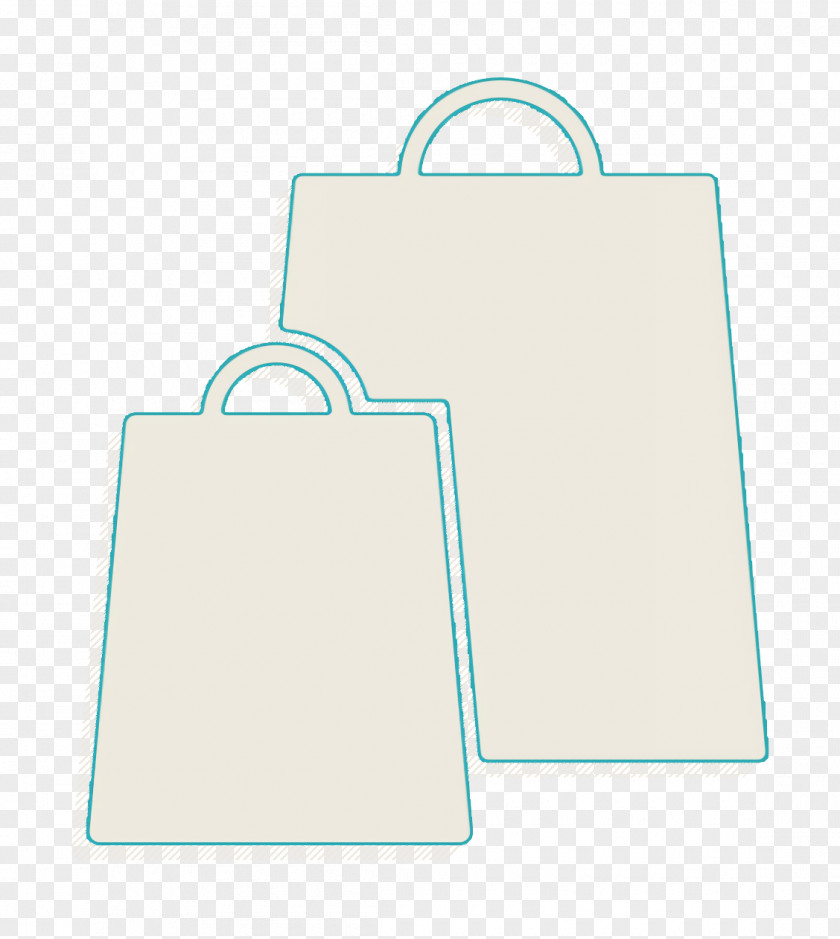 Commerce Icon New York Shopping Bags Black Couple PNG