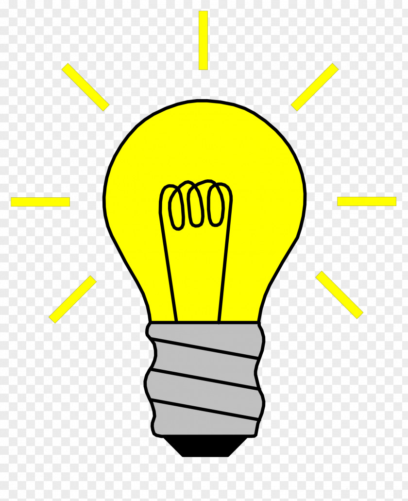 Derive Cliparts Electricity Electric Current Incandescent Light Bulb Clip Art PNG