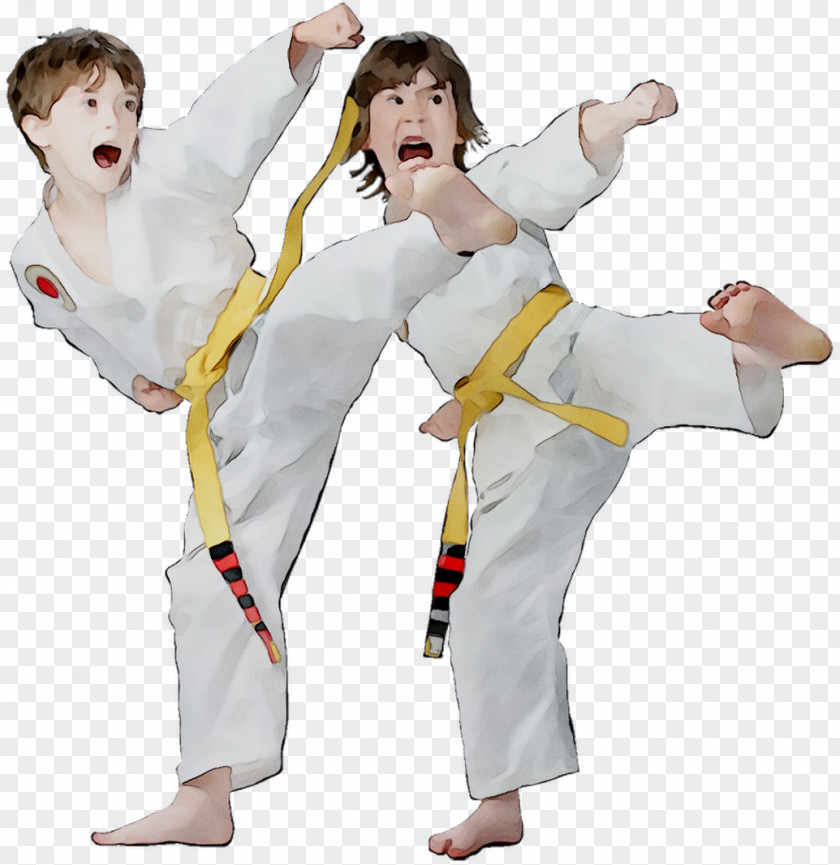 Dobok Karate Sports Uniform Costume PNG