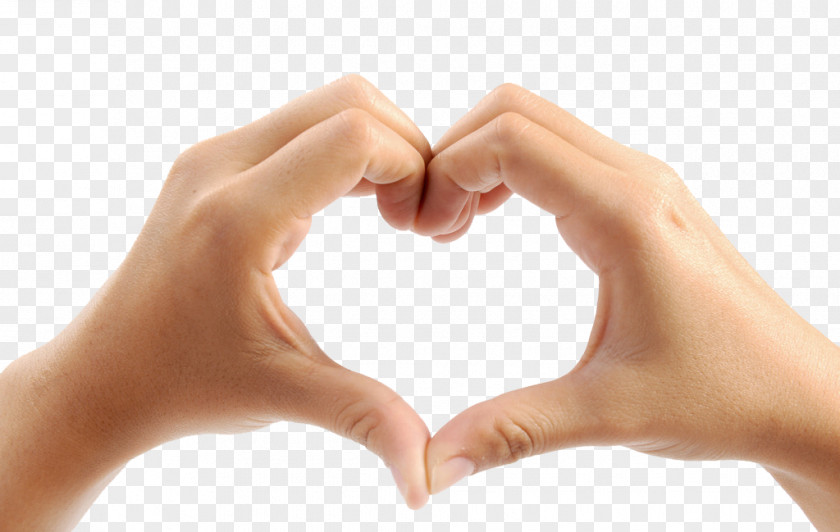 Heart-shaped Gestures PNG gestures clipart PNG