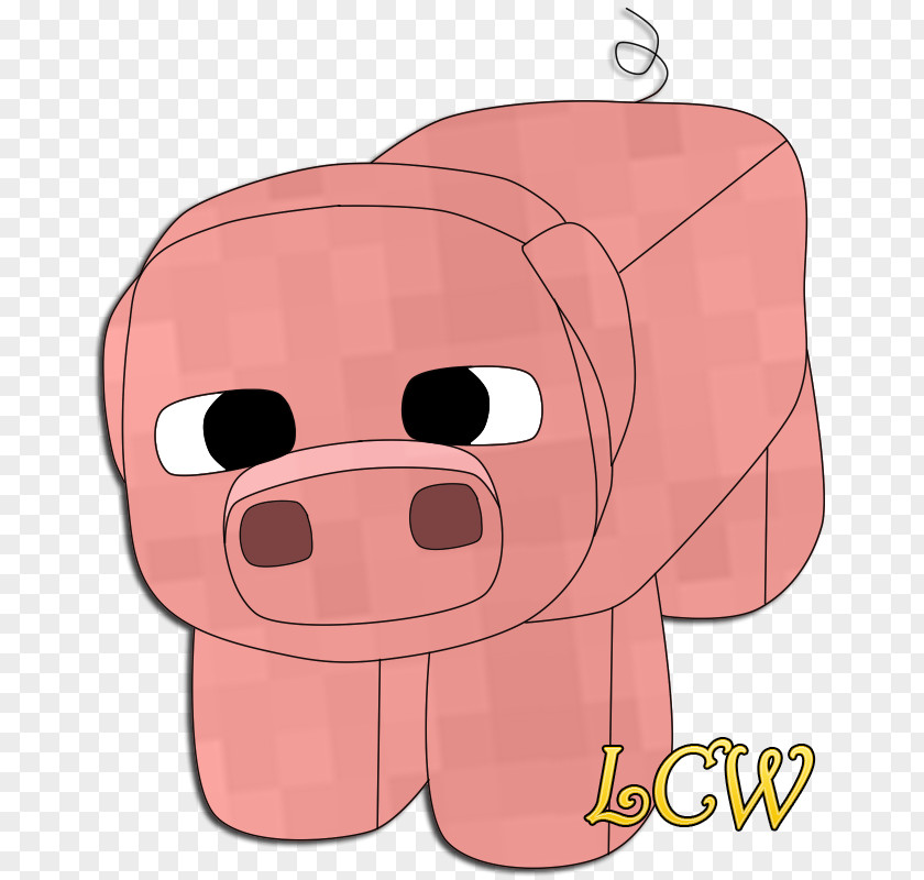 Pig Minecraft Drawing Roblox Cuteness PNG