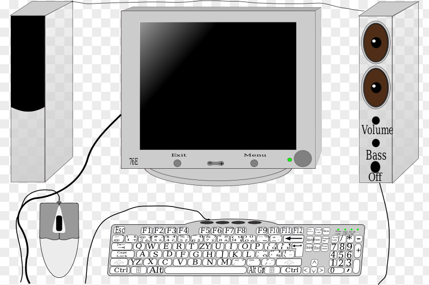 Setup Cliparts Computer Mouse Keyboard Clip Art PNG