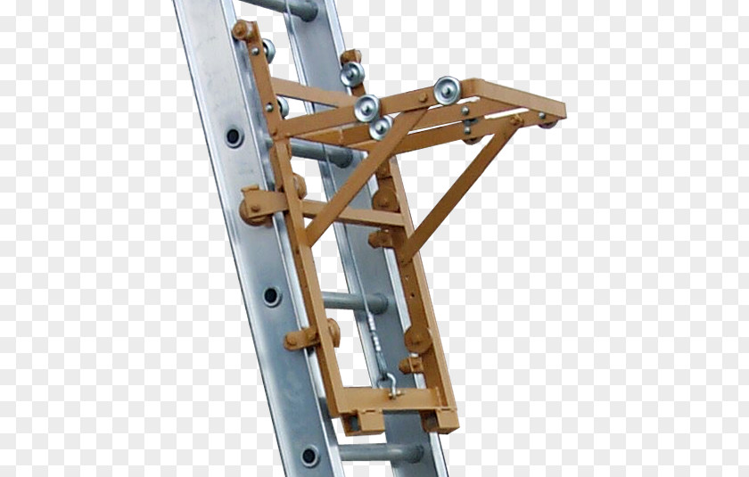 Hoisting Machine Tool Ladder Workshop Roof Building PNG