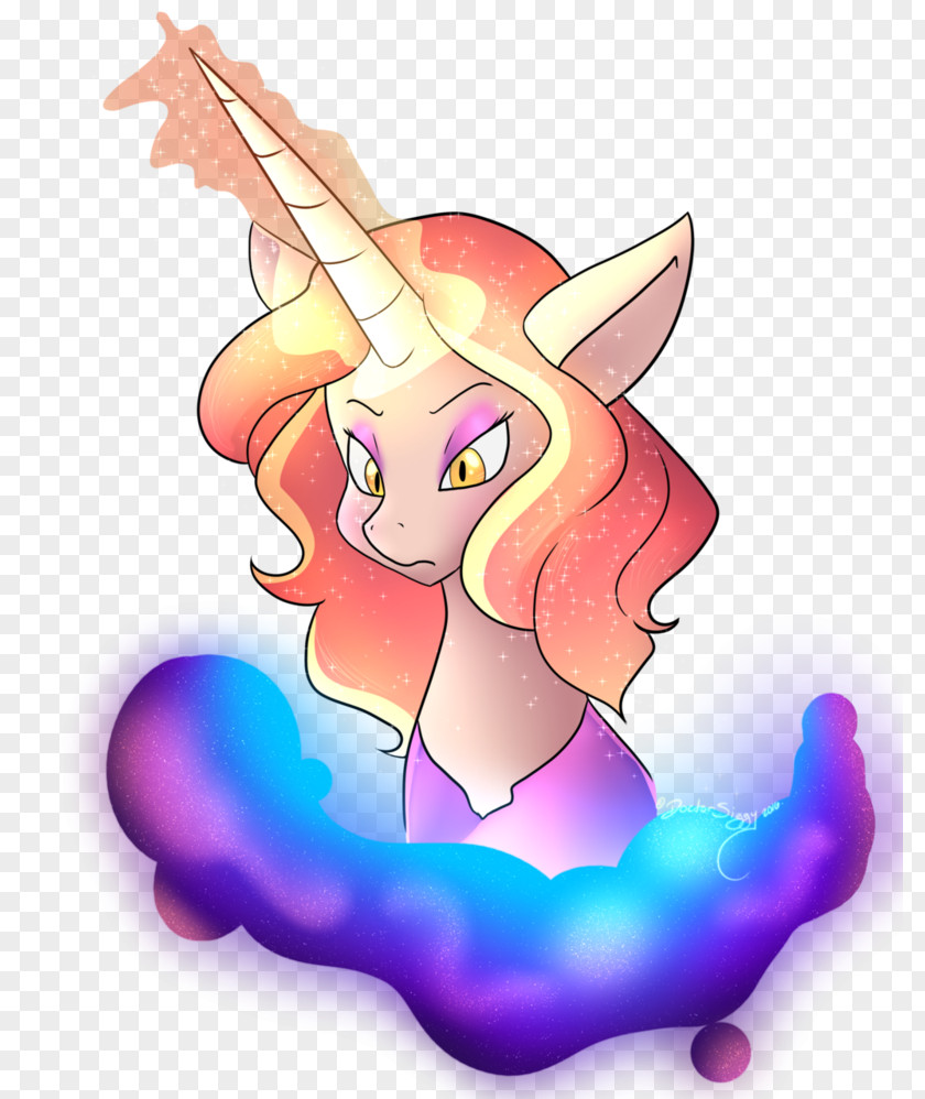 Horse Unicorn Pink M Clip Art PNG