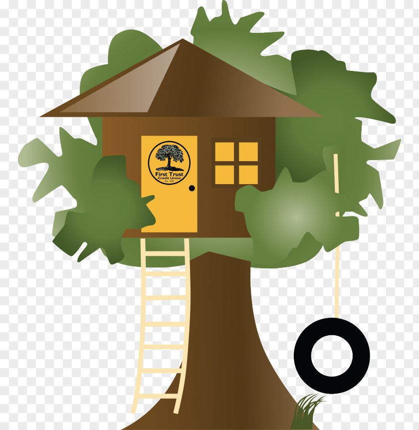 Tree House Living Room Clip Art PNG