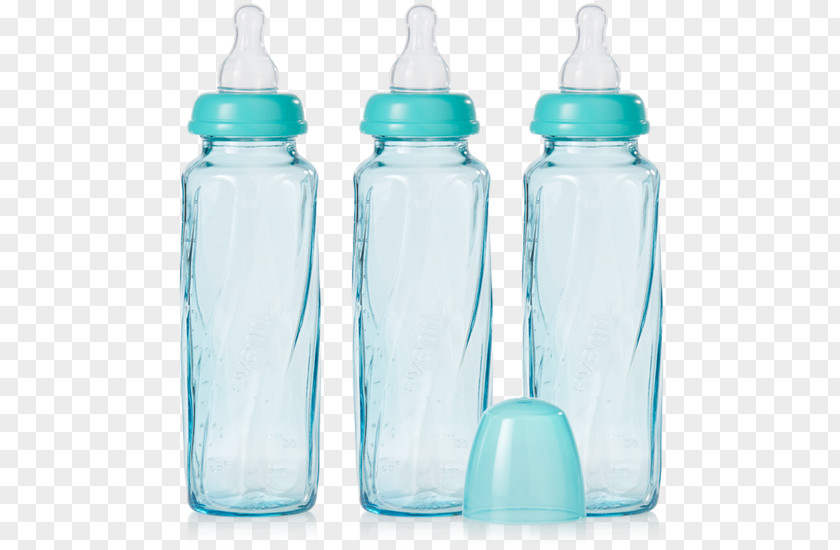 Glass Water Bottles Baby Bottle PNG
