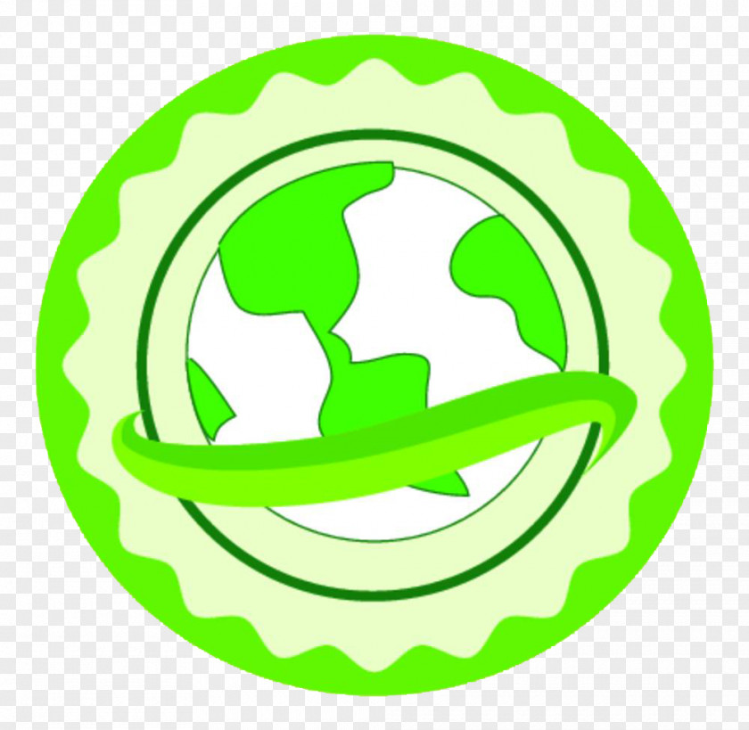 Green Earth Graphic Design PNG