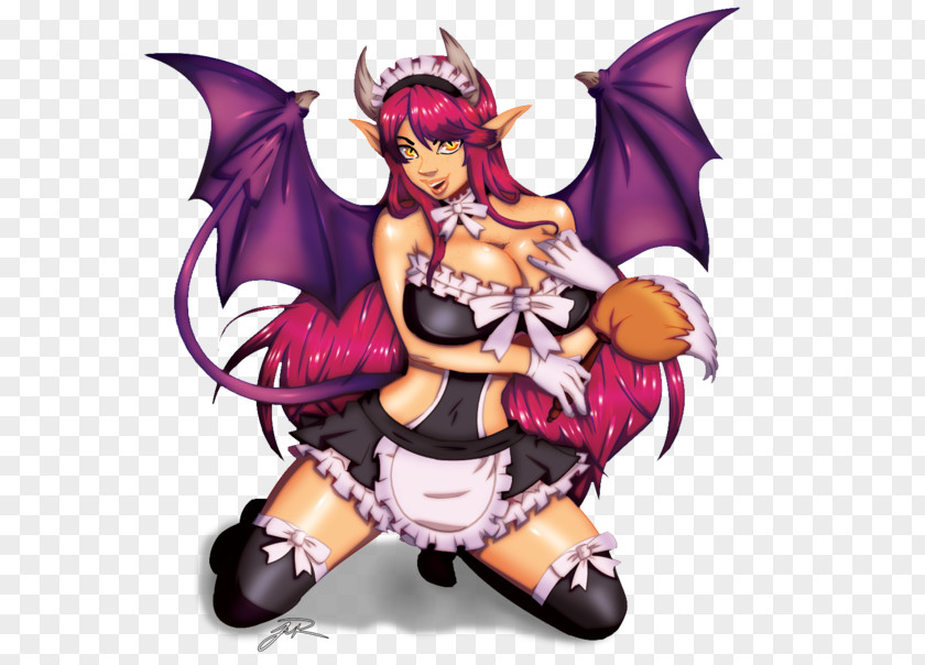 Maid Devil Demon PNG