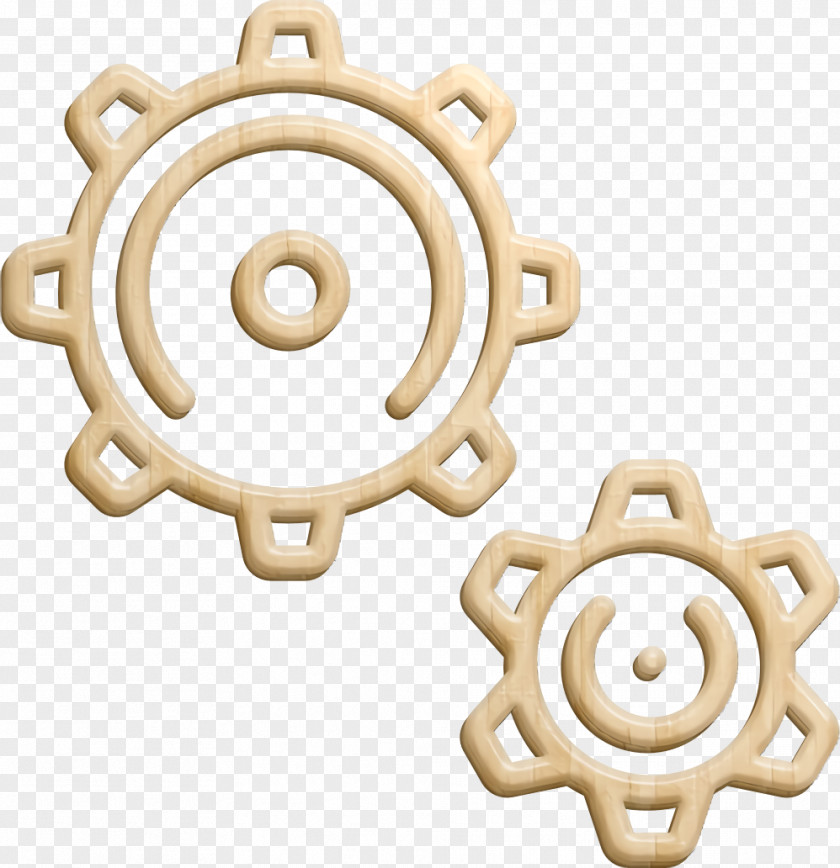 Physics Icon Mechanism Cog PNG