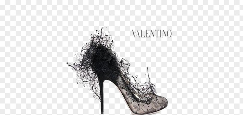Successful Women Court Shoe Valentino SpA High-heeled Footwear Lace PNG