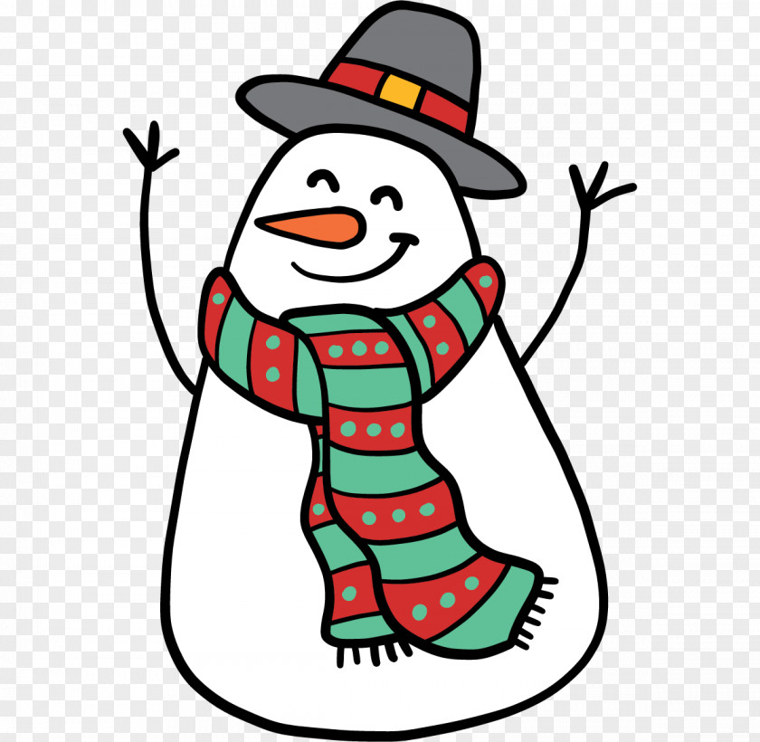 Beautiful Snowman Image Graphics Illustration Christmas Day PNG