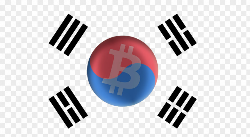Blockchain Bitcoin Map Flag Of North Korea South PNG