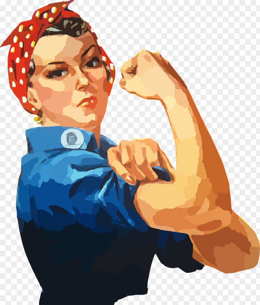 Confident Woman Cliparts United States We Can Do It! Rosie The Riveter Clip Art PNG