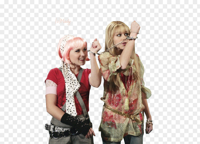 Miley Emily Osment Hannah Montana Costume Blond PNG