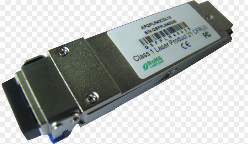 Optical Fiber QSFP Small Form-factor Pluggable Transceiver Single-mode PNG