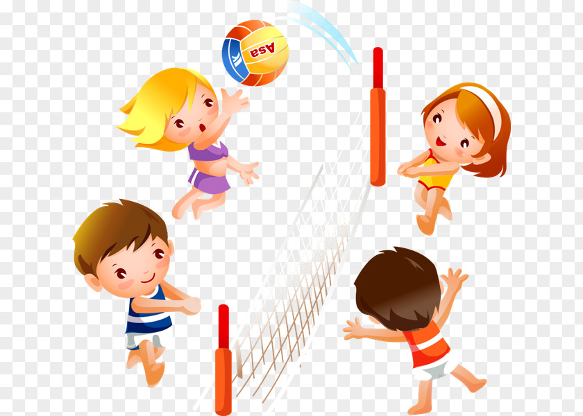 Volleyball Beach Clip Art Image Sports PNG