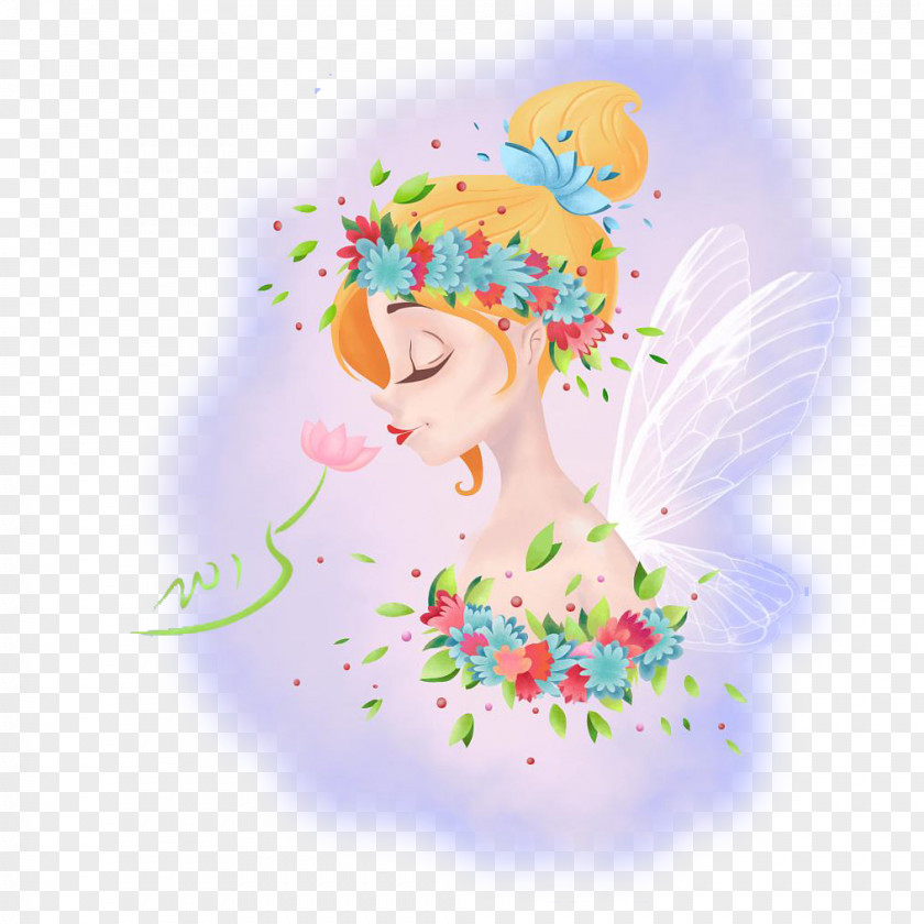 Hand Drawn Illustration Wizard Fairy PNG