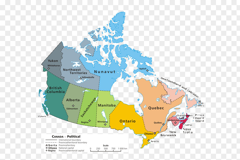 Map Of Canada Provinces And Territories Mapa Polityczna Physische Karte PNG