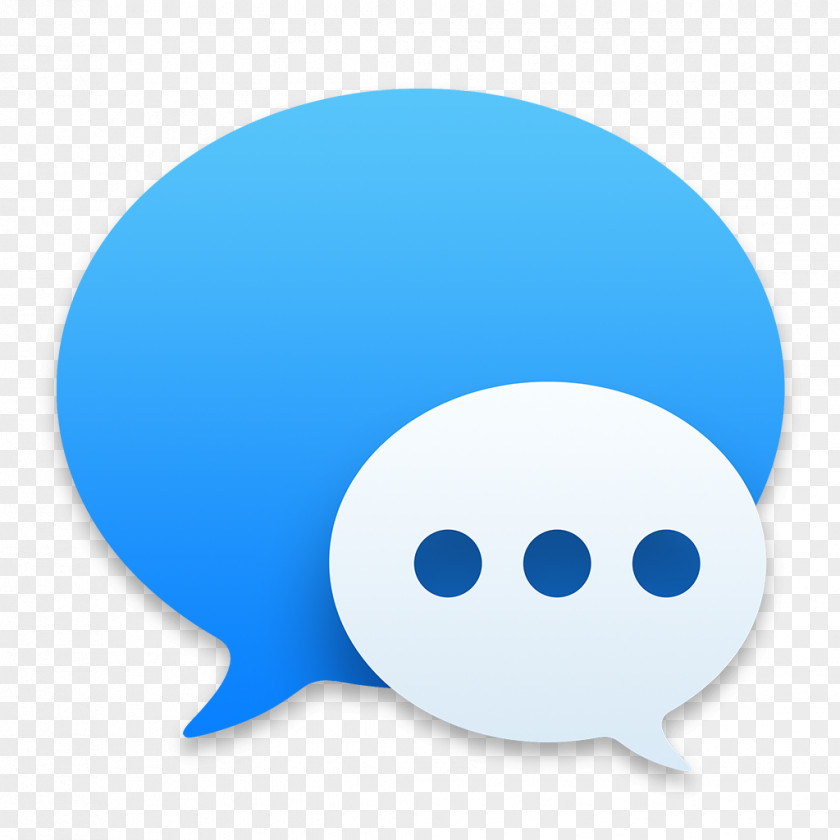 Messages Blue Sky Smile PNG