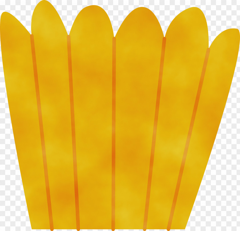Safety Glove Yellow PNG