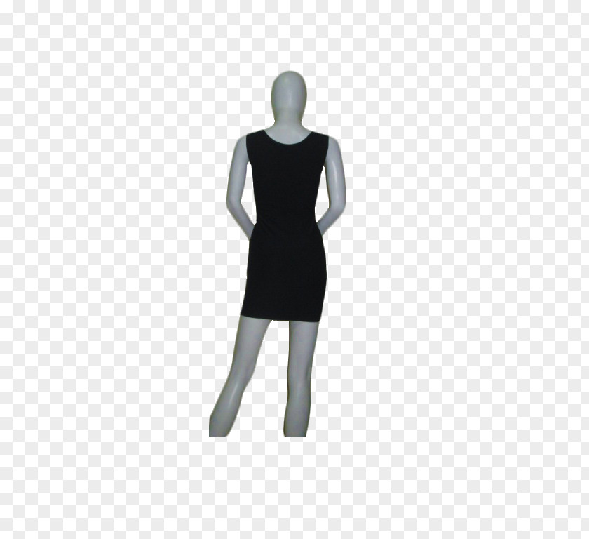 Sleek Bodycon Dress Arm Sleeve Waist PNG