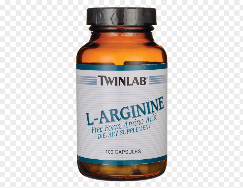 Twinlab Dietary Supplement Arginine PNG