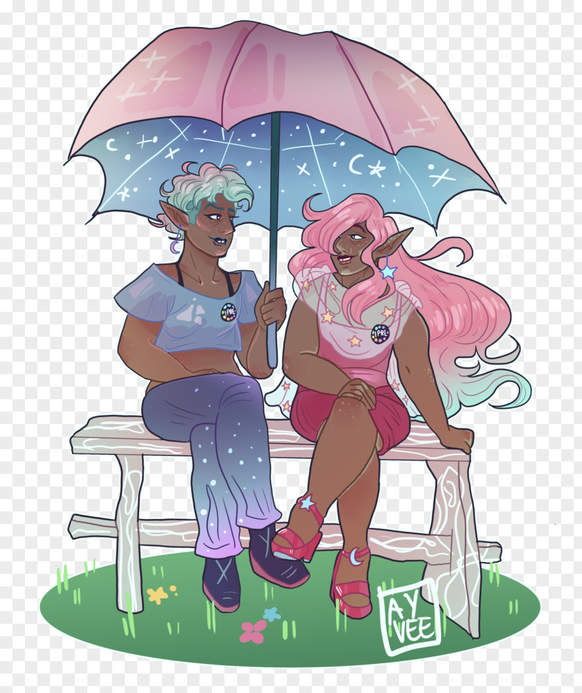 Twins On The Way DeviantArt Illustration Umbrella Clip Art PNG