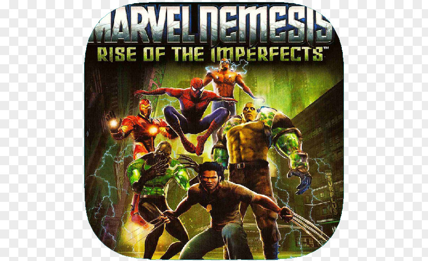 Xbox PlayStation 2 Marvel Nemesis: Rise Of The Imperfects GameCube Marvel: Ultimate Alliance Wii PNG