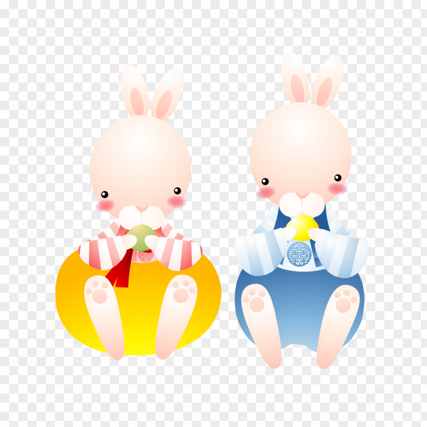 Bunny Cartoon Animation Easter Rabbit Illustration PNG