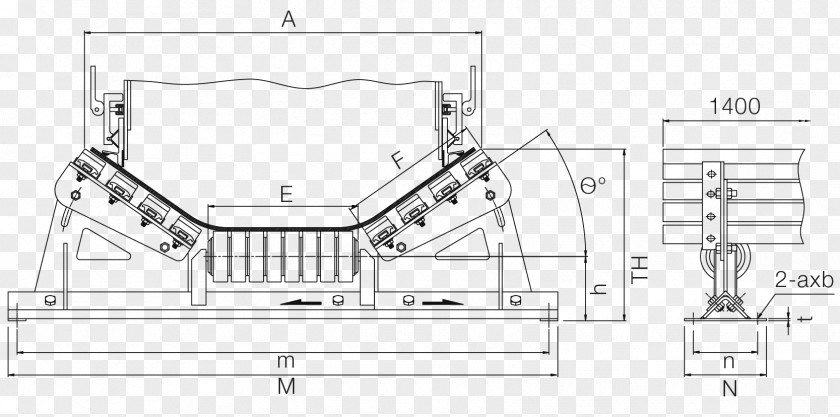 Conveyor Belt Illustration Impact System Bed Wear PNG