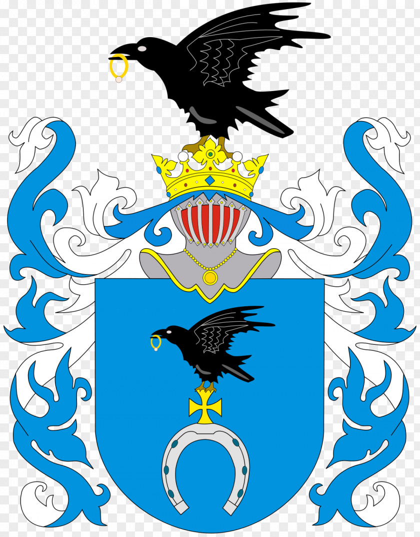 Flying Crow Korsak Coat Of Arms Polish–Lithuanian Commonwealth Genealogy Polish Heraldry PNG