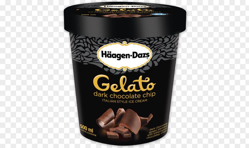 HAAGEN DAZS Gelato Ice Cream Stracciatella Sorbet PNG