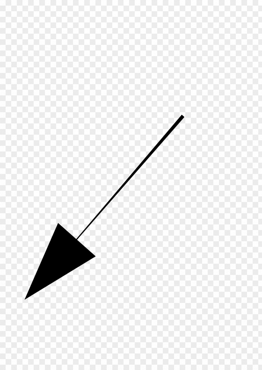 Line Arrow Triangle Windows Metafile PNG
