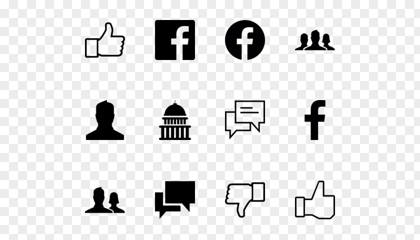 Social Media Facebook Symbol Download PNG