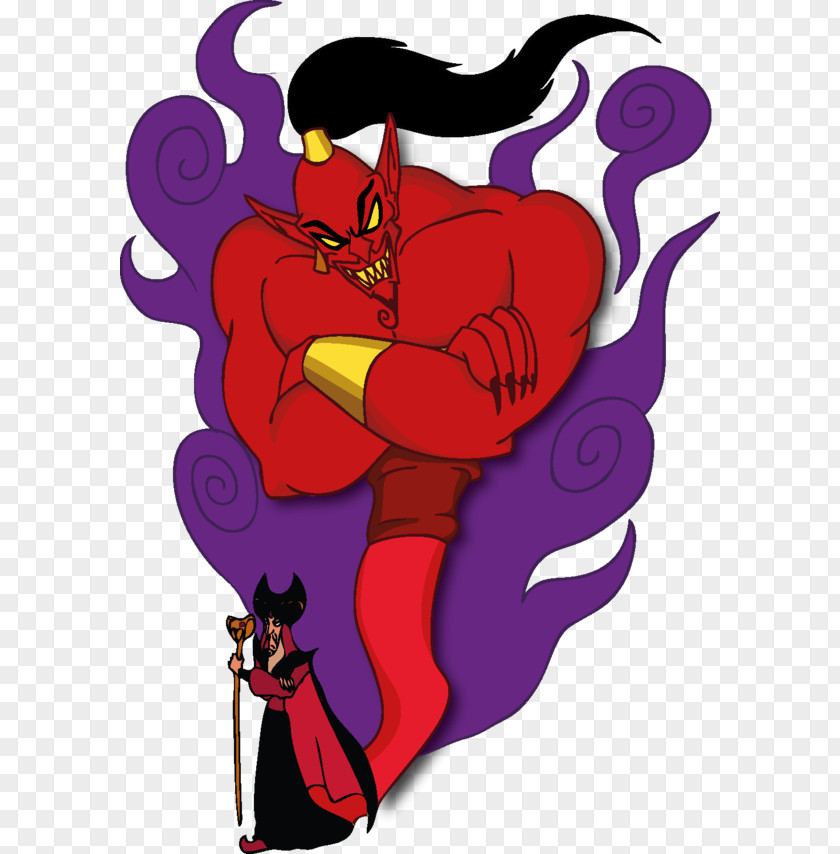 Vector Character Illustration Jafar Genie Iago Aladdin PNG