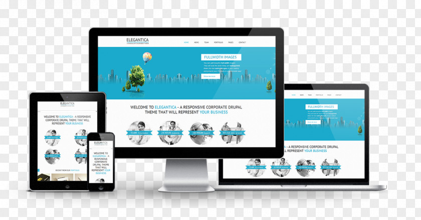 Web Development Responsive Design Handheld Devices Mobile Phones PNG