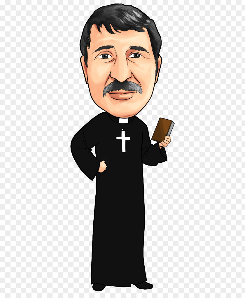 A Priest Aaron Cartoon Caricature PNG