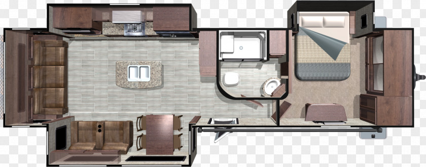 Bed Campervans Caravan Trailer Fifth Wheel Coupling Floor Plan PNG