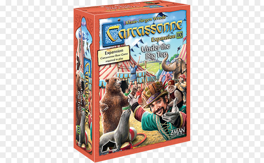 Circus Performer Carcassonne Board Game Z-Man Games Expansion Pack PNG