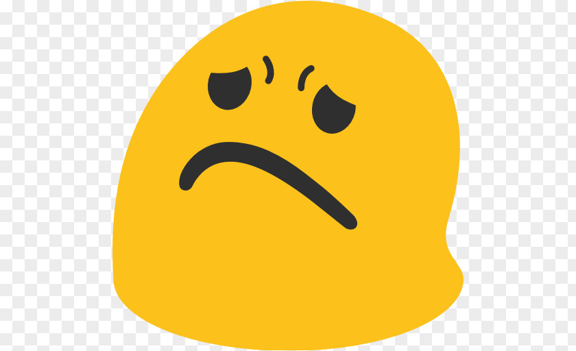 Emoji Emoticon Fear Worry Smiley PNG